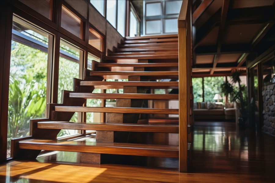 Quelles sont les étapes pour vitrifier un escalier en bois ?
